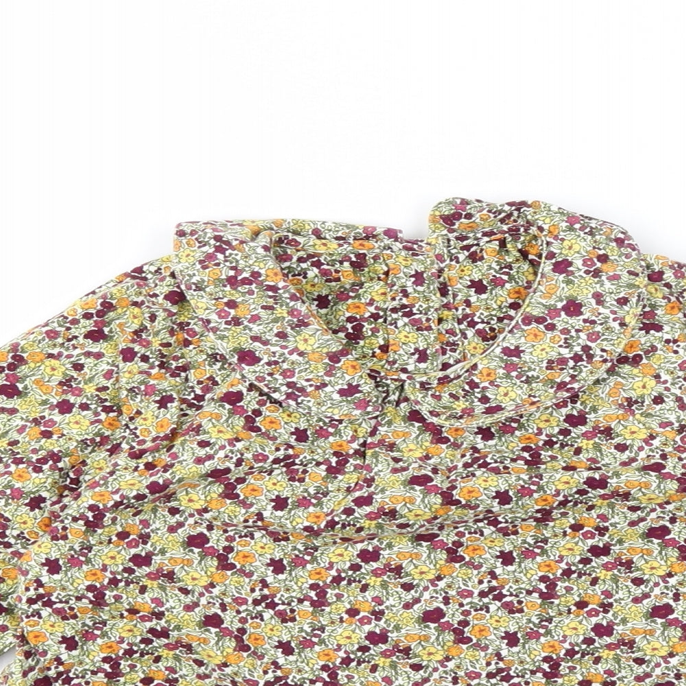M Girls Multicoloured Floral  Fit & Flare  Size 7-8 Years
