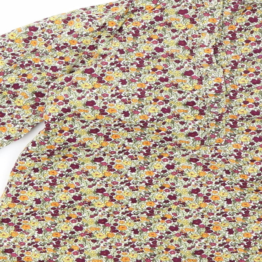 M Girls Multicoloured Floral  Fit & Flare  Size 7-8 Years