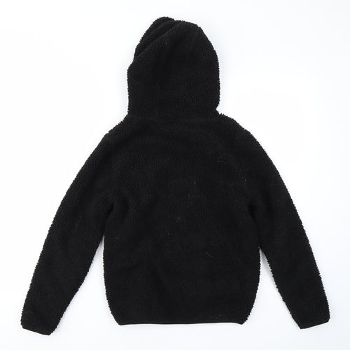 NEXT Boys Black   Full Zip Hoodie Size 11 Years