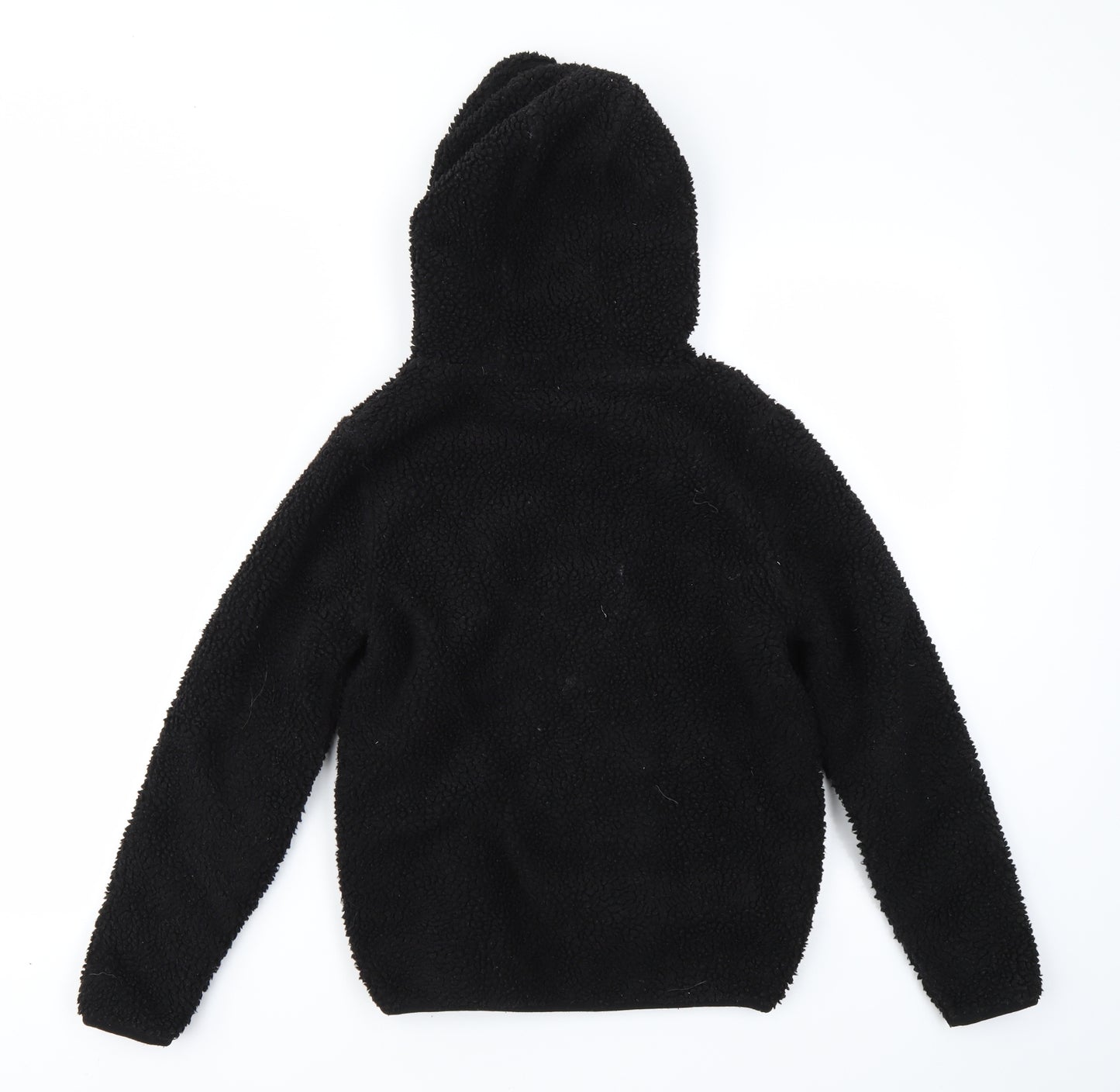 NEXT Boys Black   Full Zip Hoodie Size 11 Years
