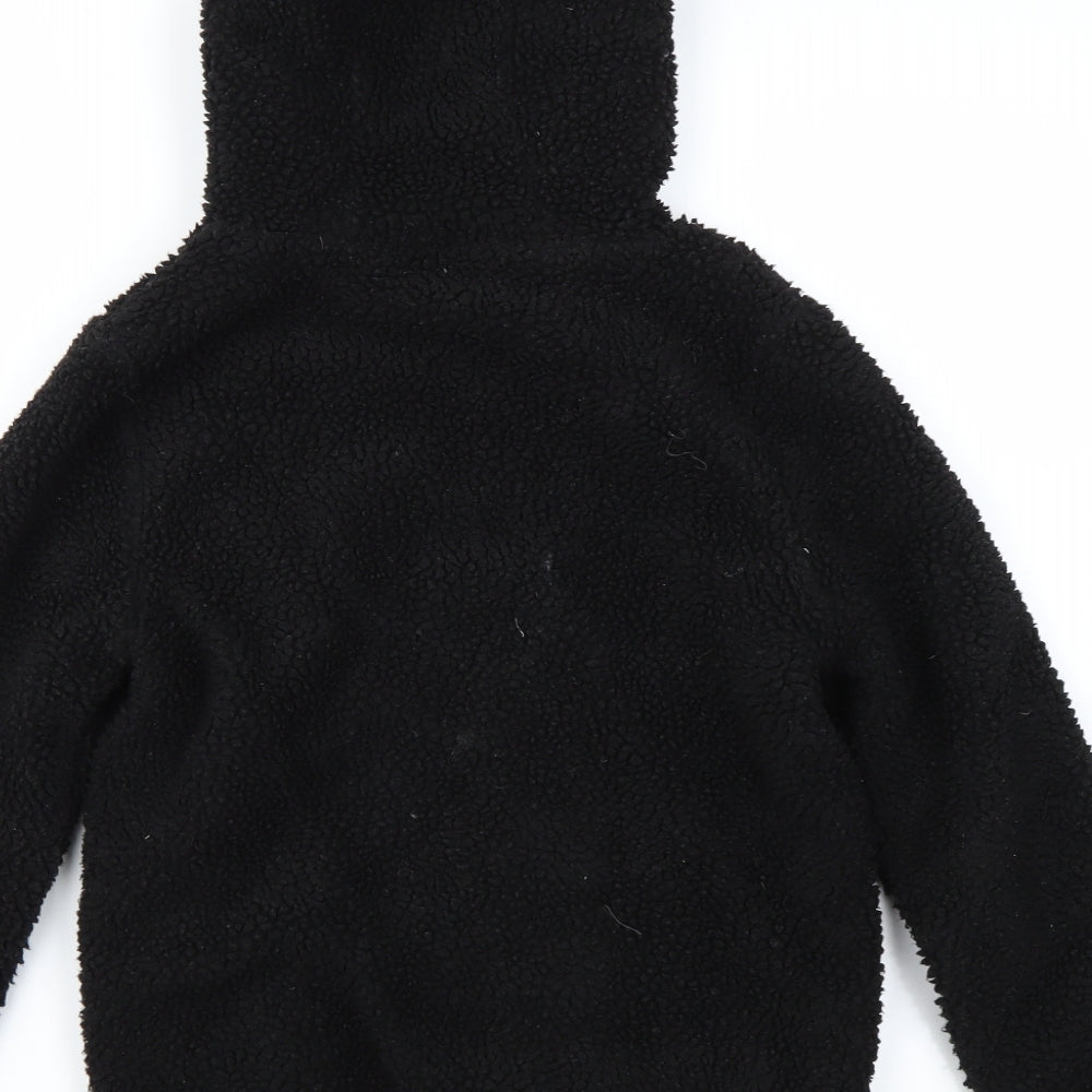 NEXT Boys Black   Full Zip Hoodie Size 11 Years