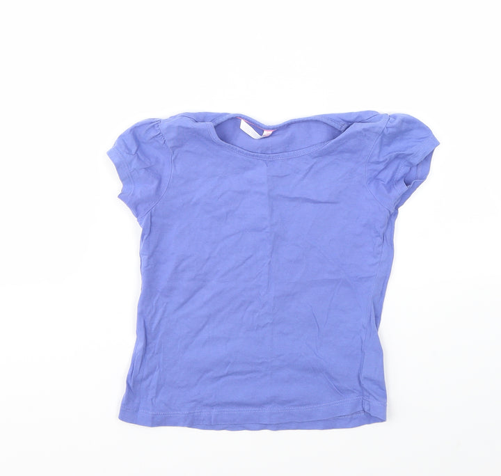 M Girls Pink   Basic T-Shirt Size 5-6 Years