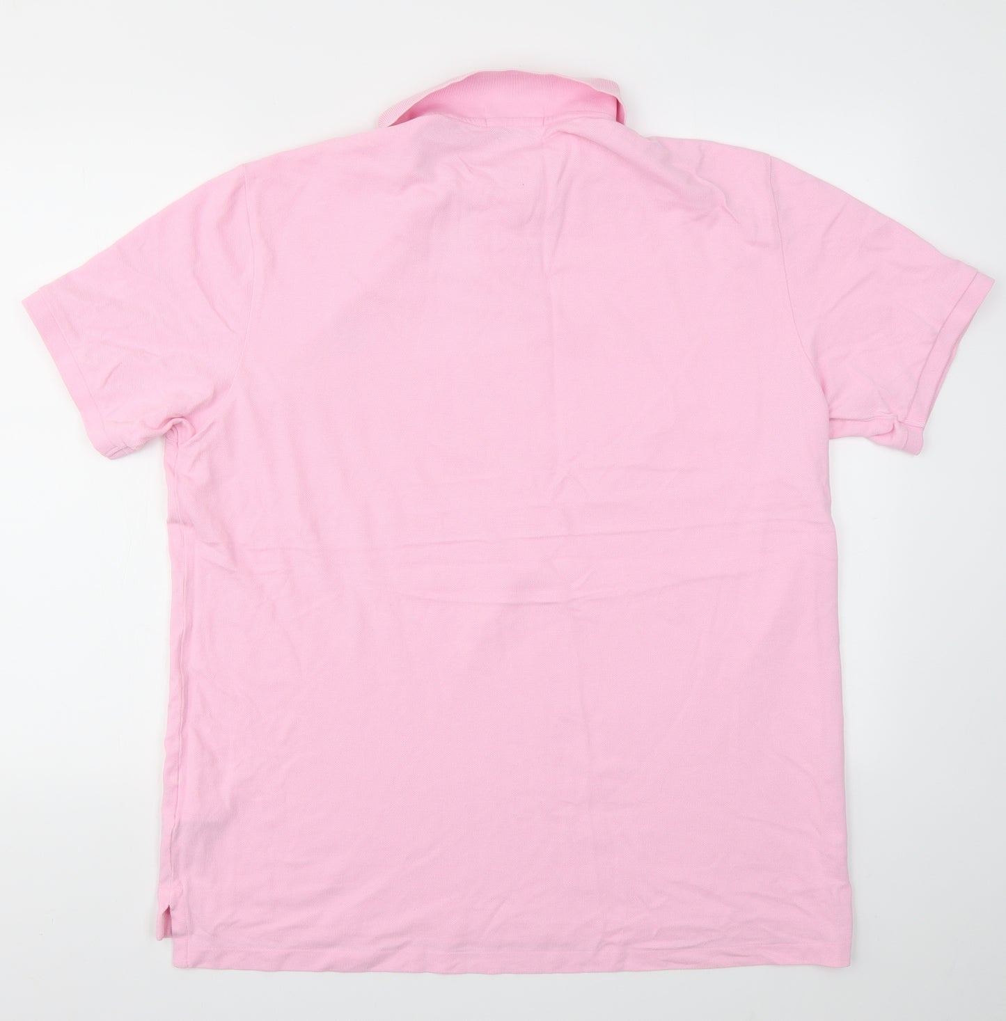 Ralph Lauren Mens Pink    Polo Size XL