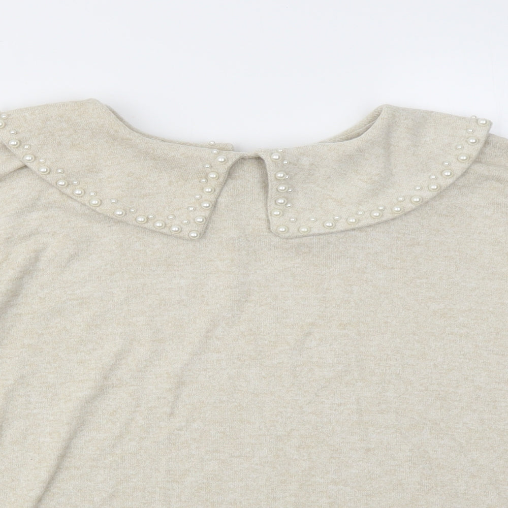 Papaya Womens Ivory   Pullover Jumper Size 14