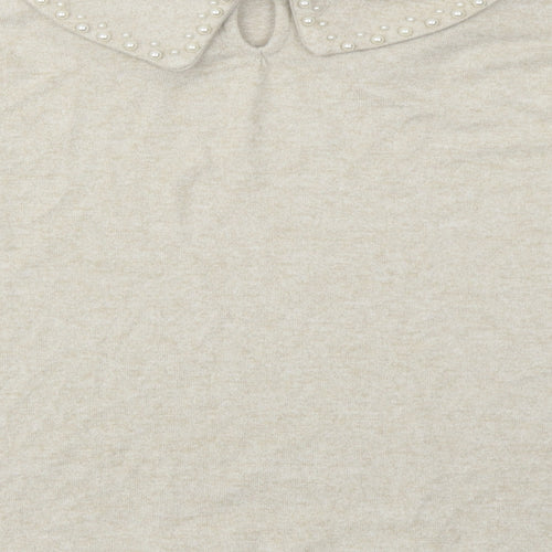 Papaya Womens Ivory   Pullover Jumper Size 14
