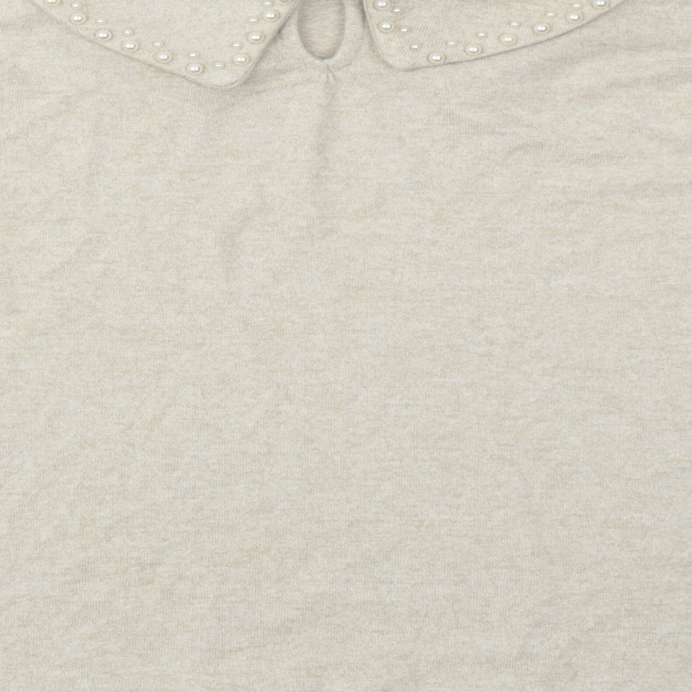 Papaya Womens Ivory   Pullover Jumper Size 14