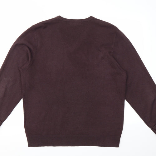 M&S Womens Purple   Pullover Jumper Size L