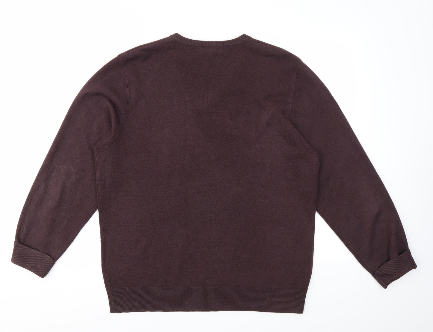 M&S Womens Purple   Pullover Jumper Size L