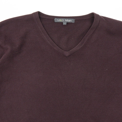 M&S Womens Purple   Pullover Jumper Size L