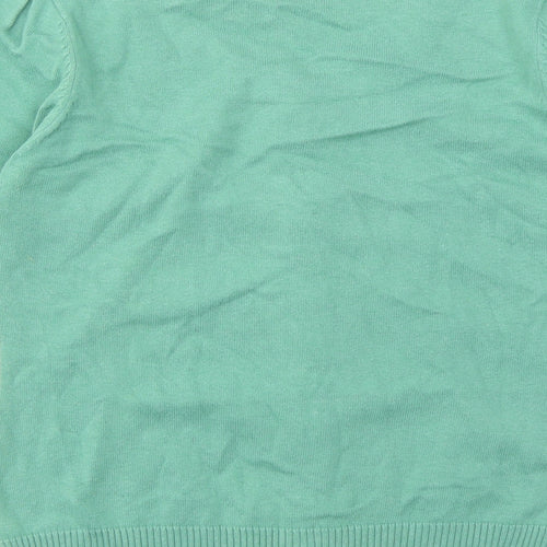 F&F Womens Green   Pullover Jumper Size 10