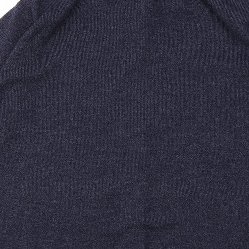 ASAMIA Womens Blue Floral  Cardigan Jumper One Size