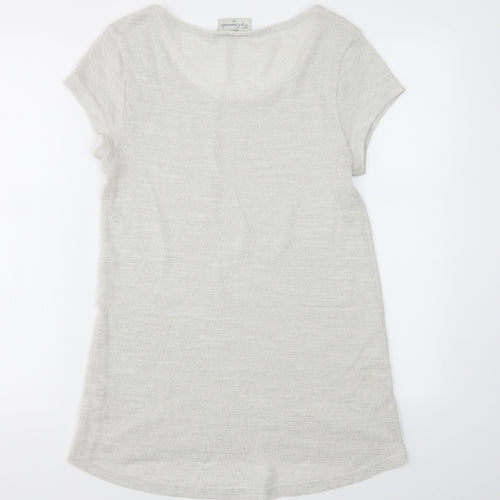 NEXT Womens Grey   Basic T-Shirt Size 10