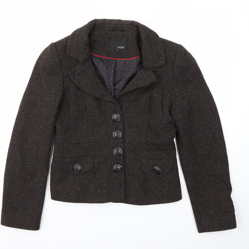 NEXT Womens Brown   Jacket Blazer Size 12