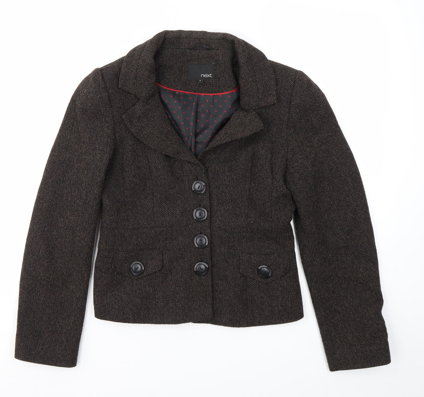 NEXT Womens Brown   Jacket Blazer Size 12