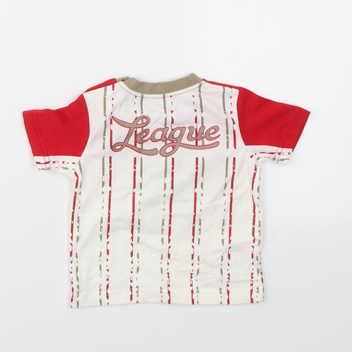 Chief Baby Multicoloured Geometric  Basic T-Shirt Size 6-9 Months