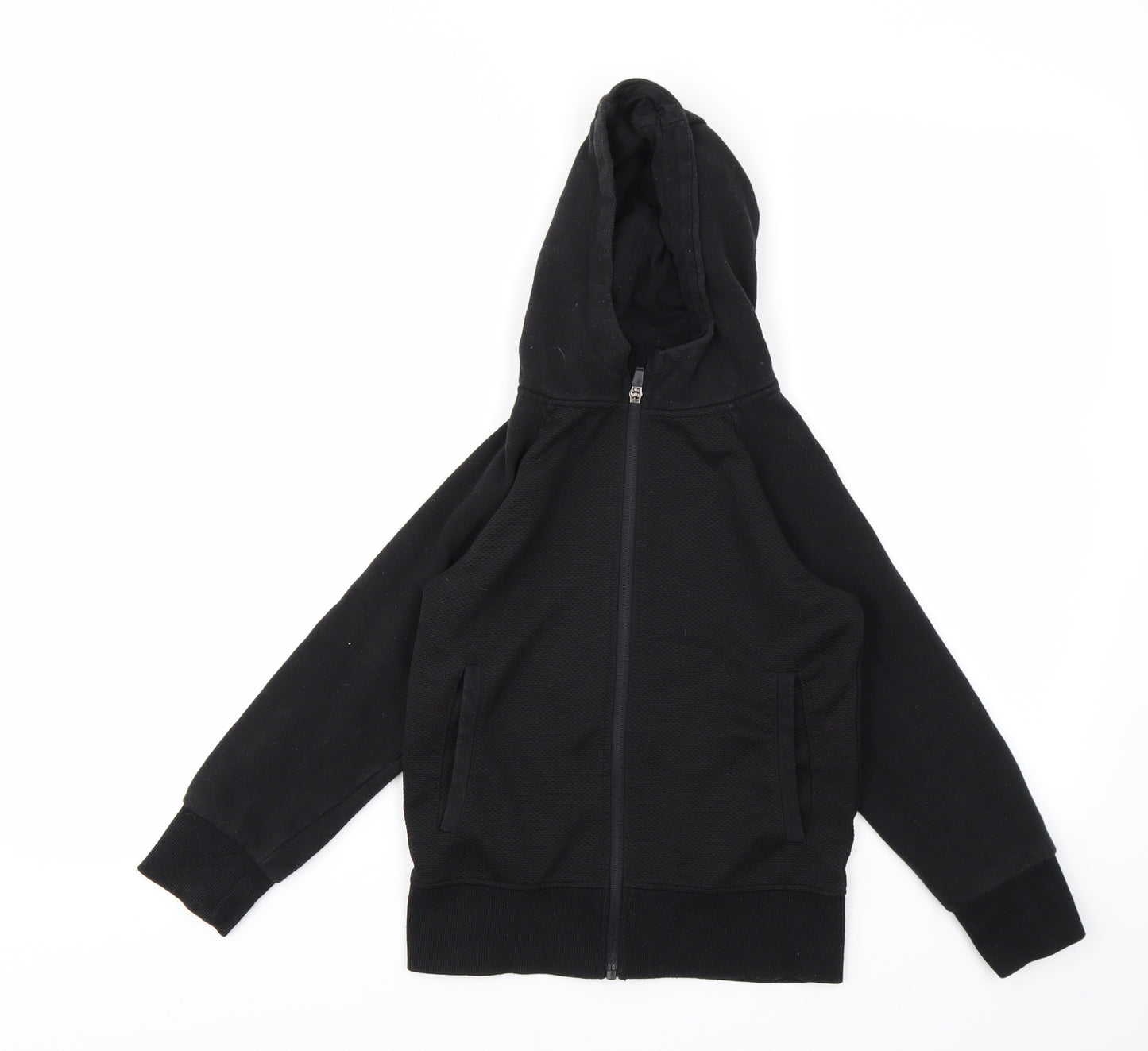 Primark Boys Black   Full Zip Jumper Size 9-10 Years