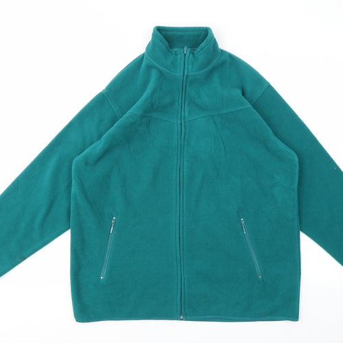 EWM Womens Blue   Full Zip Jumper Size M