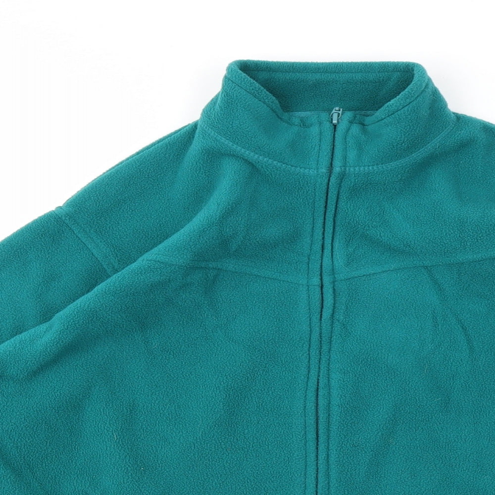 EWM Womens Blue   Full Zip Jumper Size M