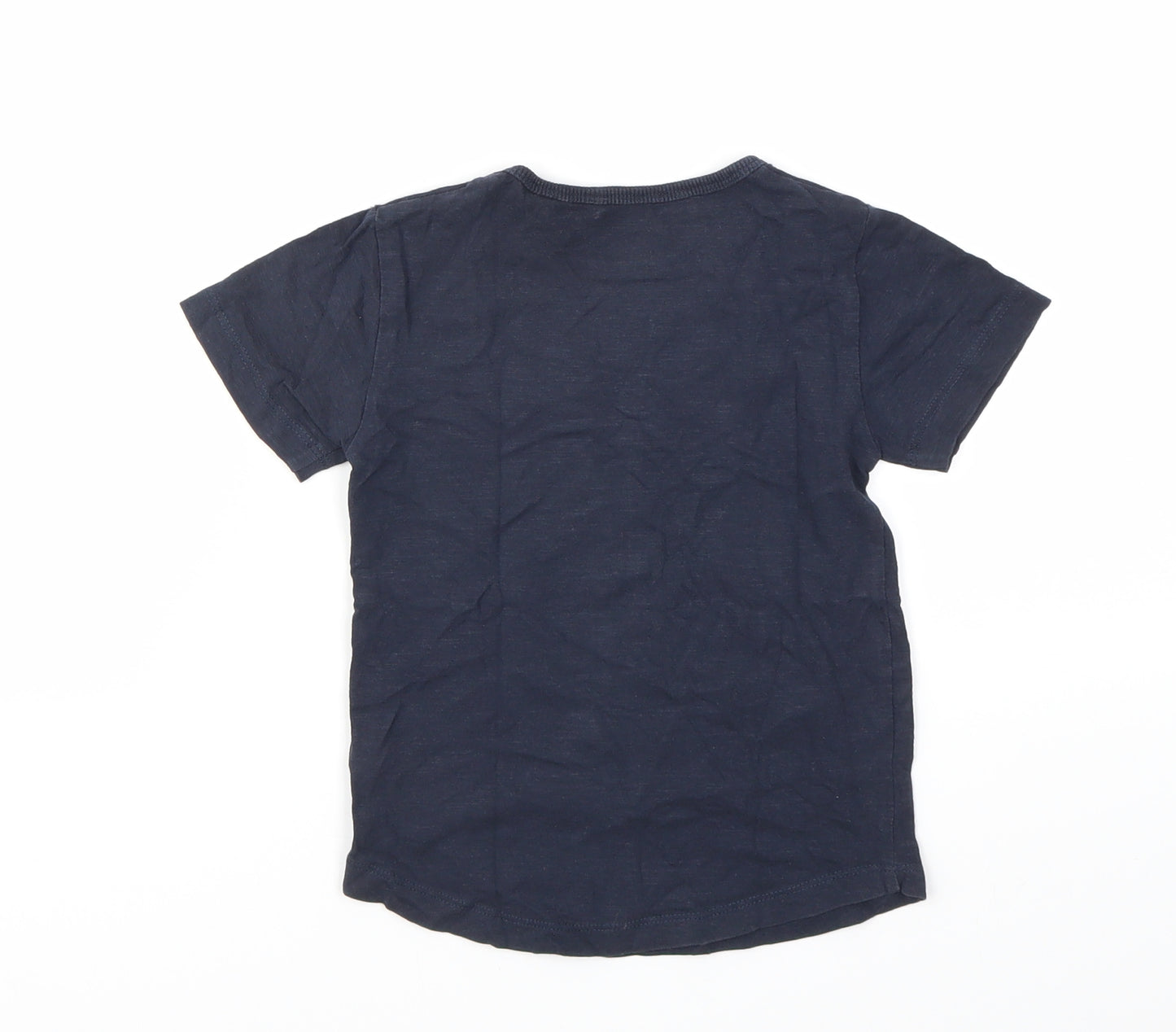 NEXT Boys Blue Geometric  Basic T-Shirt Size 2-3 Years