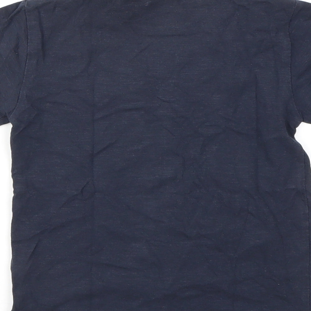 NEXT Boys Blue Geometric  Basic T-Shirt Size 2-3 Years