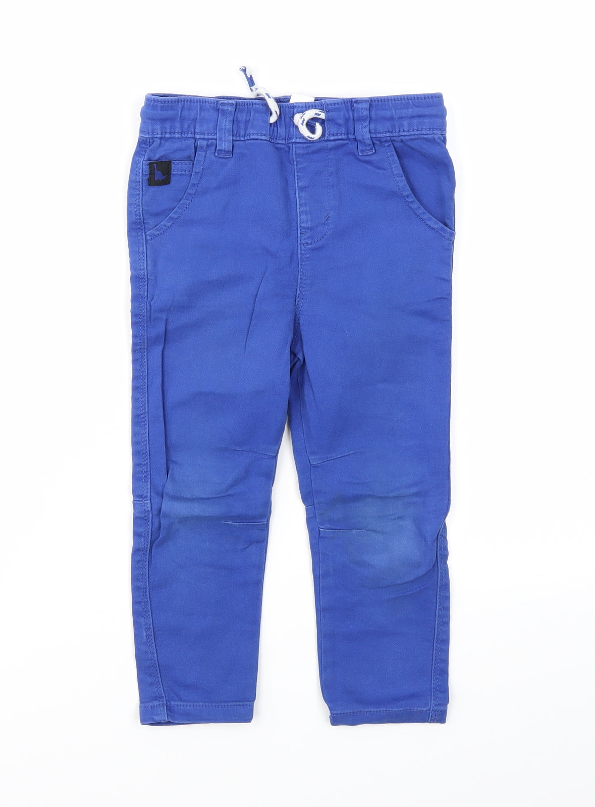 George Boys Blue   Jogger Trousers Size 2-3 Years