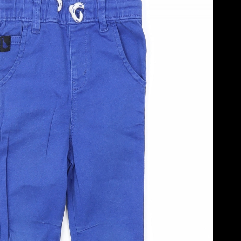 George Boys Blue   Jogger Trousers Size 2-3 Years