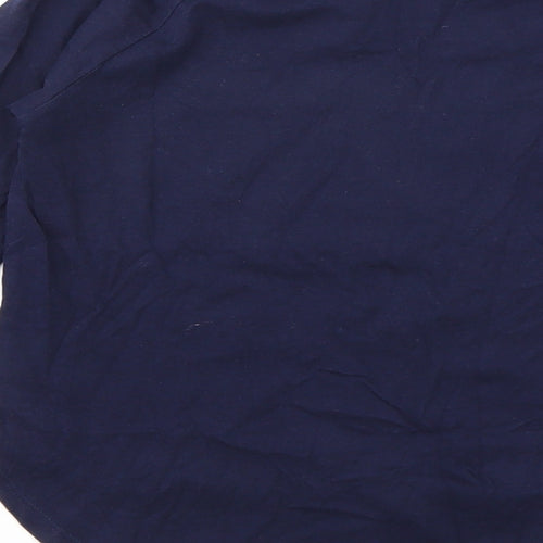 GAP  Girls Blue Geometric  Basic T-Shirt Size S