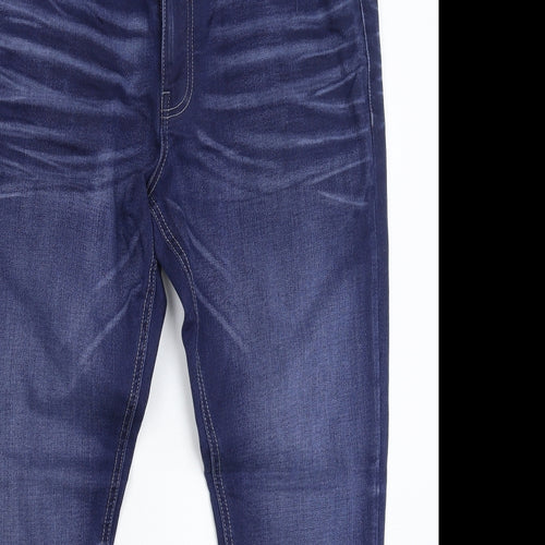 George Mens Blue  Denim Tapered Jeans Size 38 L30 in