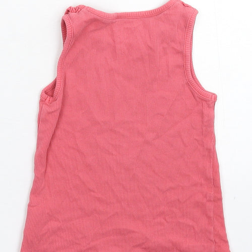 Merc Girls Pink   Basic Tank Size 3-4 Years
