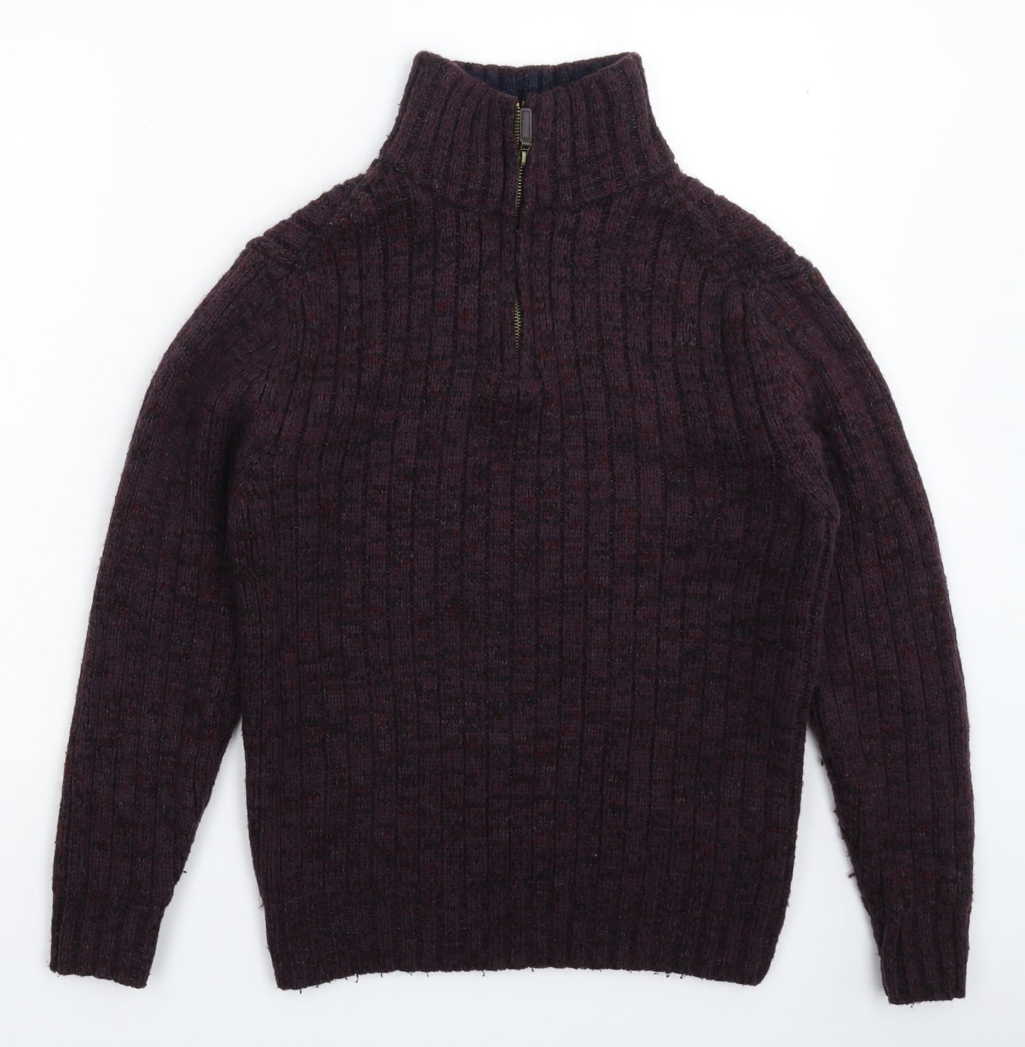 Marks and Spencer Mens Grey  Knit Pullover Jumper Size M