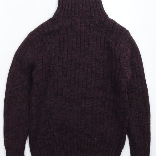 Marks and Spencer Mens Grey  Knit Pullover Jumper Size M