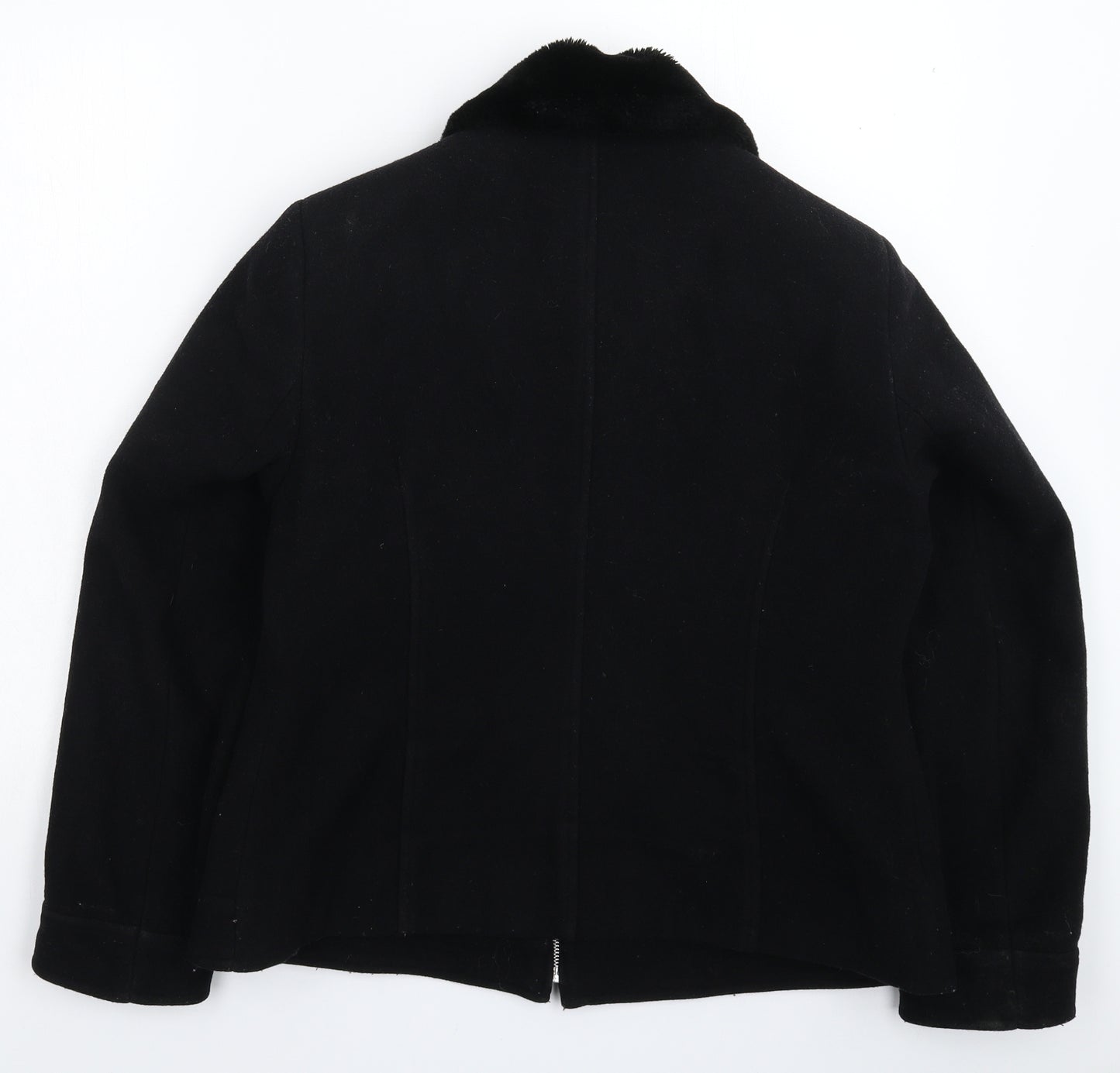 Dorothy Perkins Womens Black   Jacket Coat Size 16