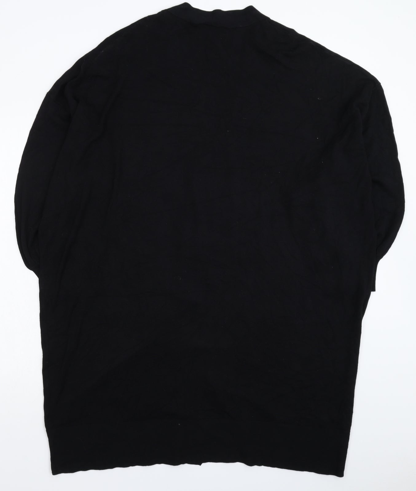 Yours Womens Black  Knit Cardigan Jumper Size 32