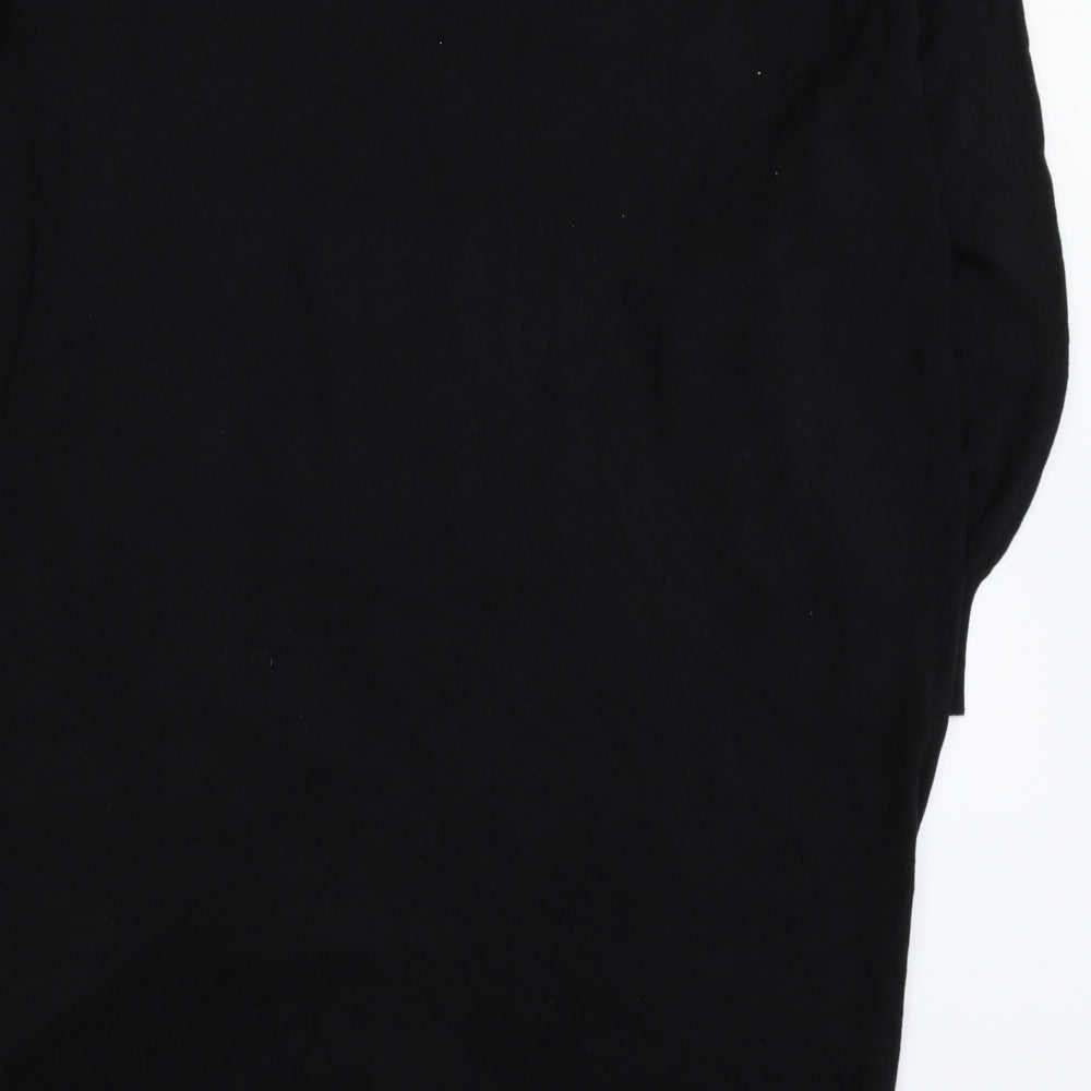 Yours Womens Black  Knit Cardigan Jumper Size 32