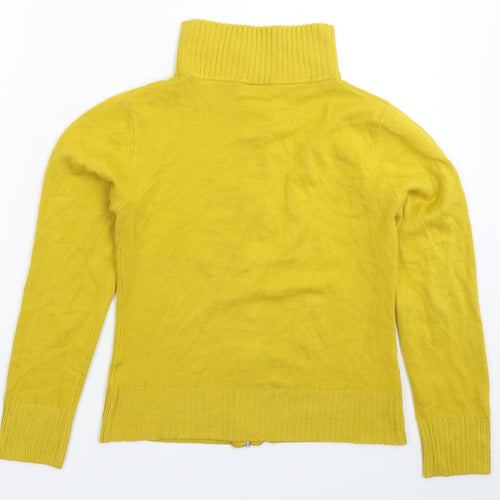 Atmosphere Womens Yellow  Knit Cardigan Jumper Size 10