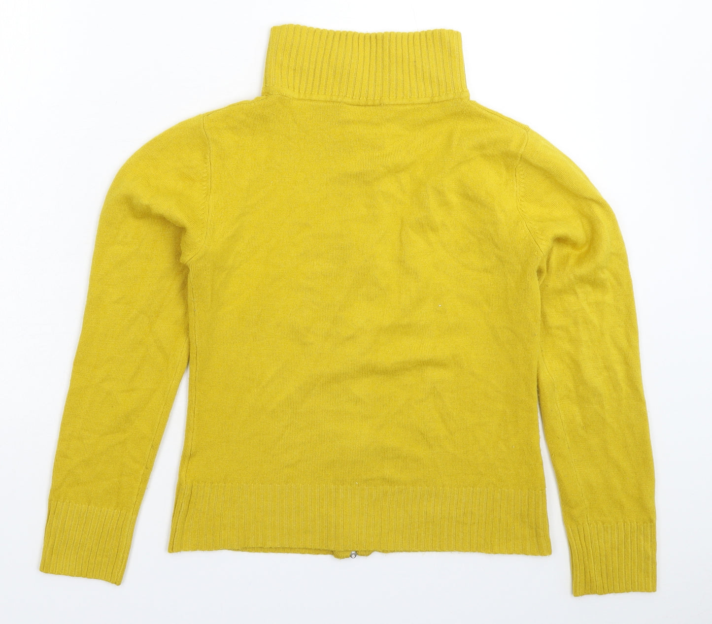 Atmosphere Womens Yellow  Knit Cardigan Jumper Size 10