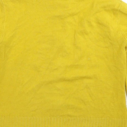 Atmosphere Womens Yellow  Knit Cardigan Jumper Size 10