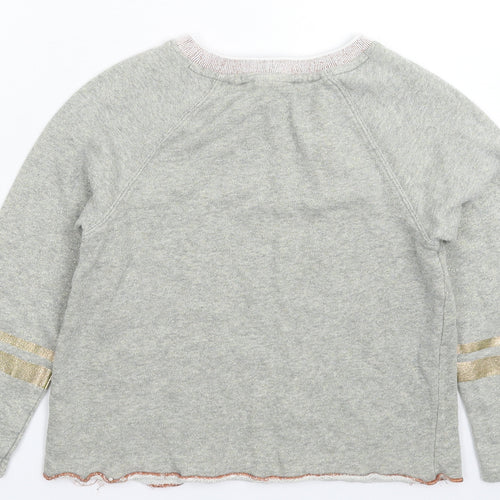 NEXT Boys Grey   Pullover Sweatshirt Size 8 Years