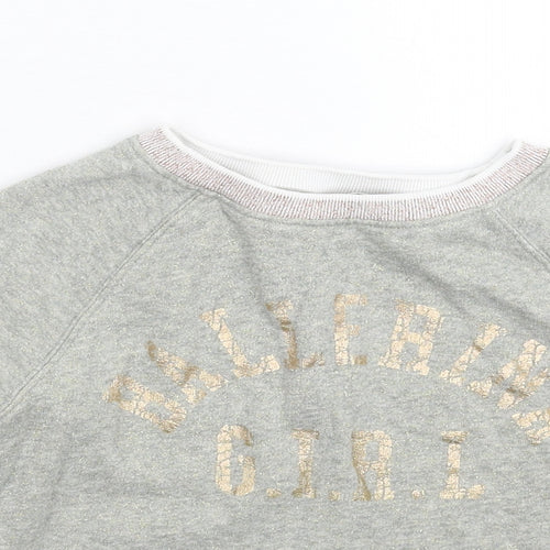 NEXT Boys Grey   Pullover Sweatshirt Size 8 Years