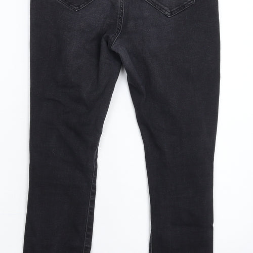 Denim 365 Womens Black  Denim Jegging Jeans Size 10 L26 in