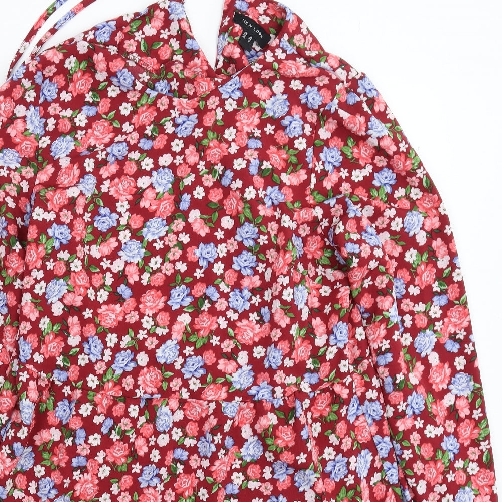 New Look Womens Multicoloured Floral  Fit & Flare  Size 18