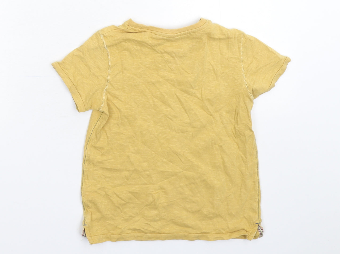 NEXT Boys Yellow   Basic T-Shirt Size 5 Years