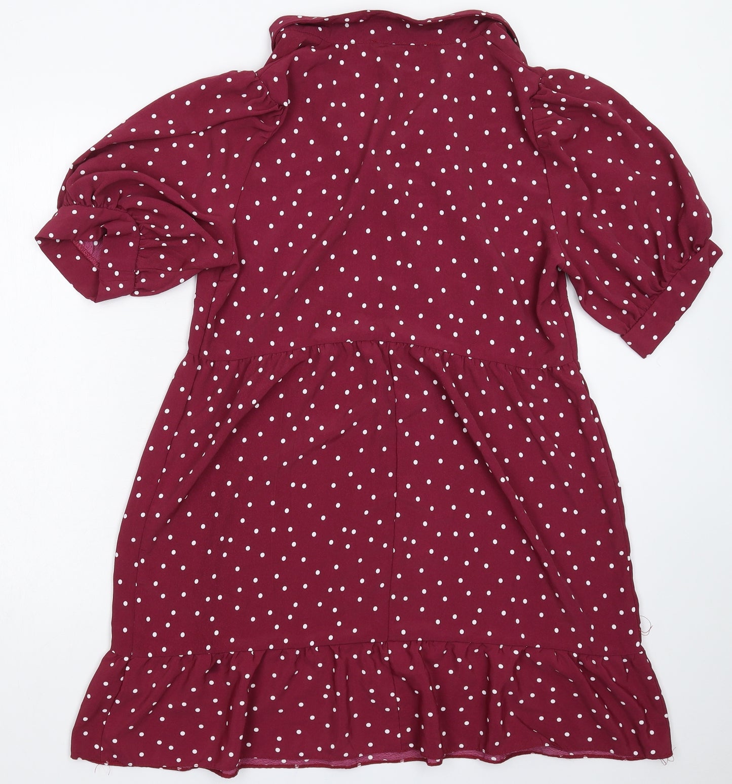 George Womens Purple Polka Dot  Mini  Size 12