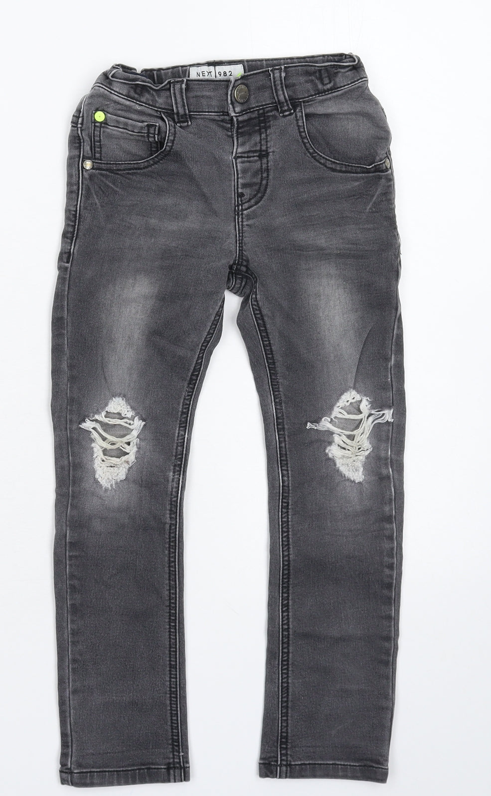 NEXT Boys Grey  Denim Skinny Jeans Size 4-5 Years