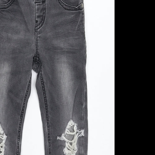NEXT Boys Grey  Denim Skinny Jeans Size 4-5 Years