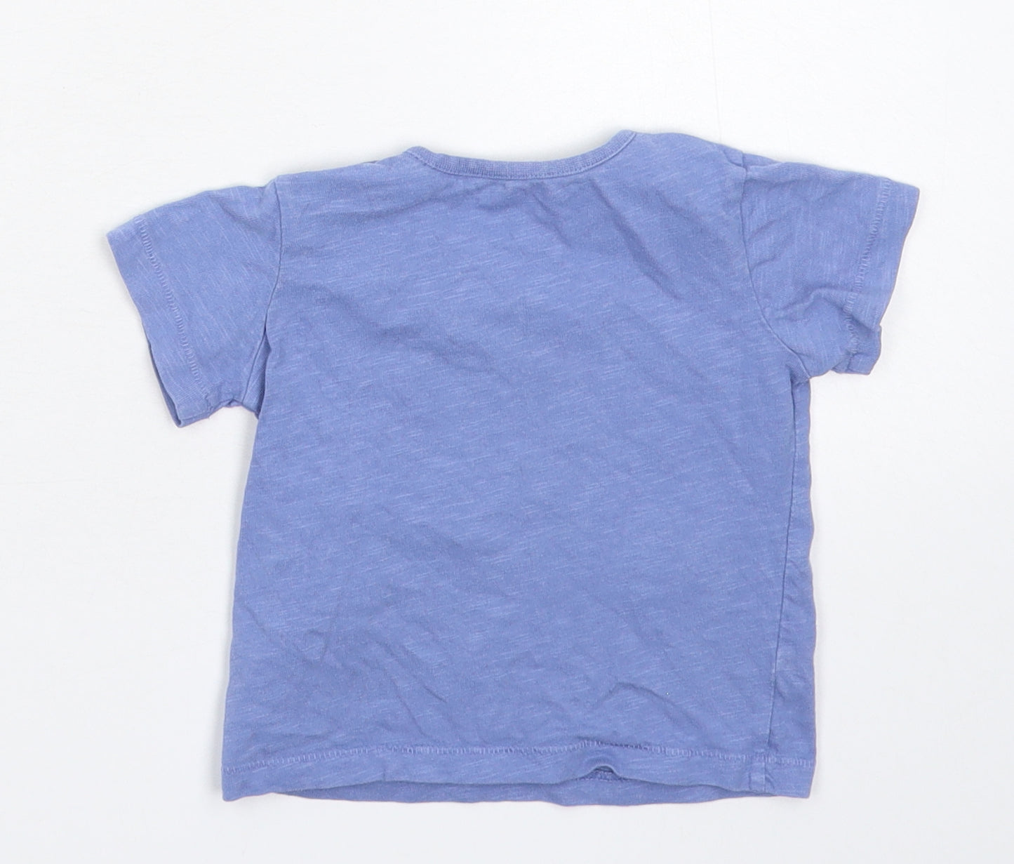 Marks and Spencer Baby Blue   Basic T-Shirt Size 3-6 Months