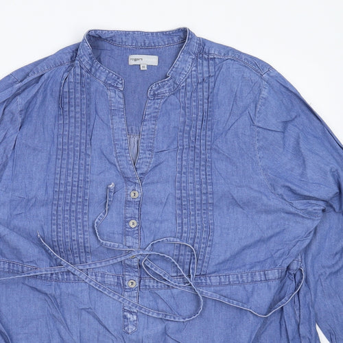 Rogers & Rogers Womens Blue  Denim Shirt Dress  Size 22