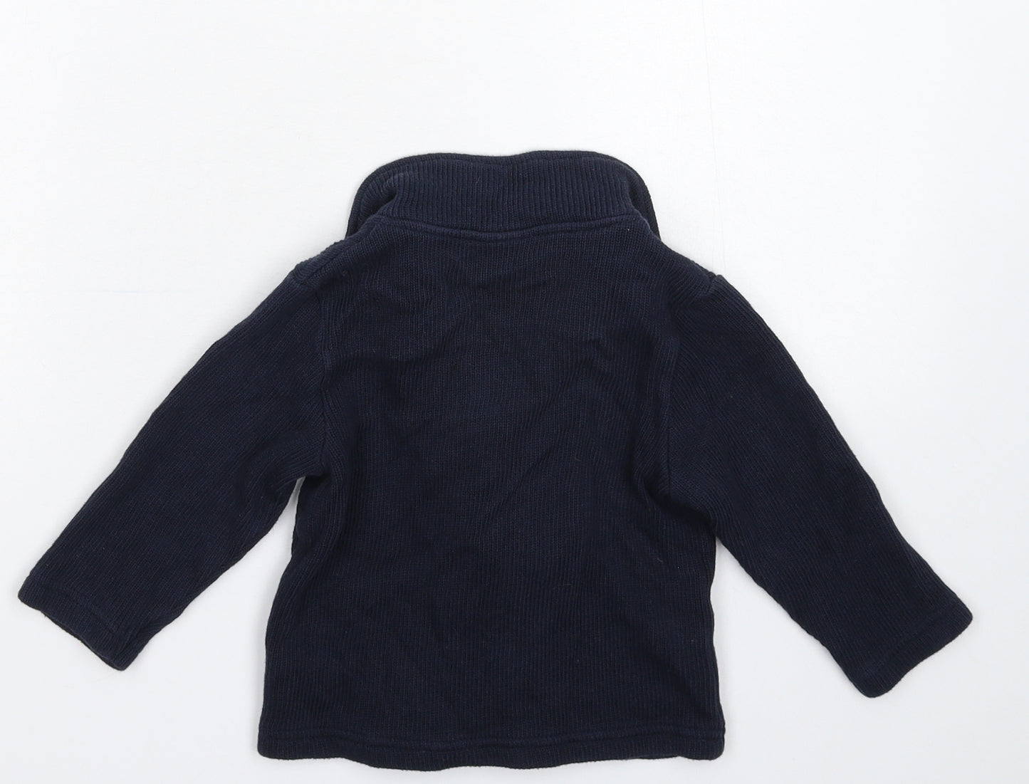 NEXT Boys Blue  Knit Jacket Blazer Size 6-9 Months