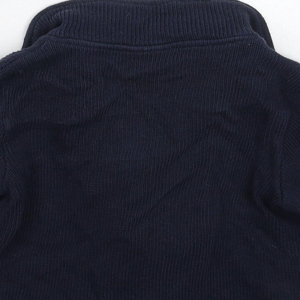 NEXT Boys Blue  Knit Jacket Blazer Size 6-9 Months