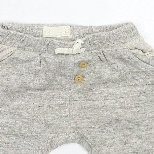 Zara Baby Grey   Jogger Trousers Size 0-3 Months